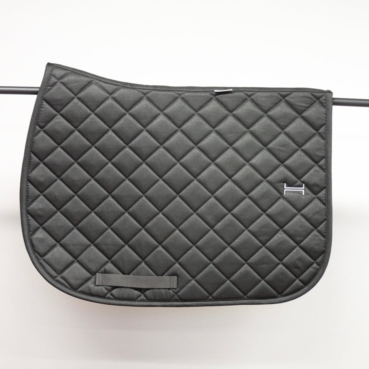 Basics Equestrian Saddle Pad Charcoal Sparkle
